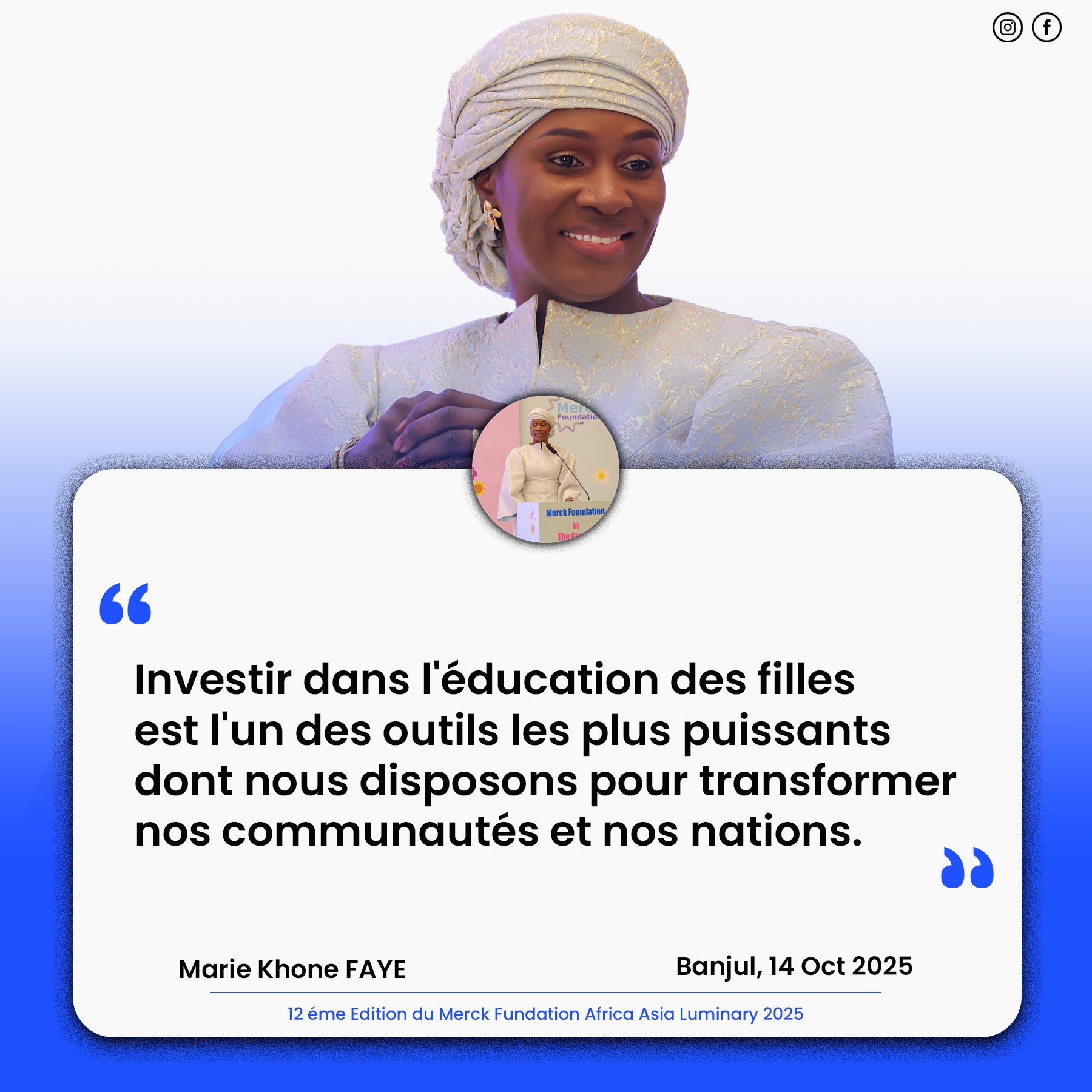12ᵉ Édition du Merck Foundation Africa Asia Luminary